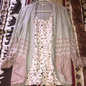 Cardigan/tank